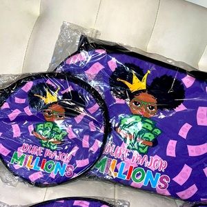 Duke major millions girls/adults matching 2pc travel bag